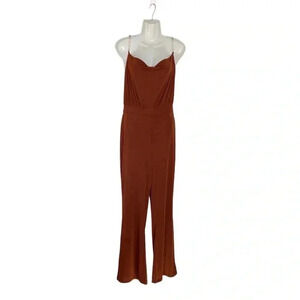 NWT  Jason Wu burnt orange jumpsuit sz XS